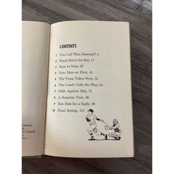 1967 Hardback “Two on First” Published By Albert Whitman & Co. - Picture 6 of 6